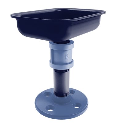 Hardwood Collection Vanity Top Soap Dish Memphis Edition