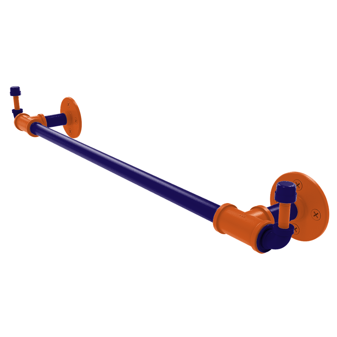 Hardwood Collection Towel Bar with Integrated Hooks Phoenix Edition
