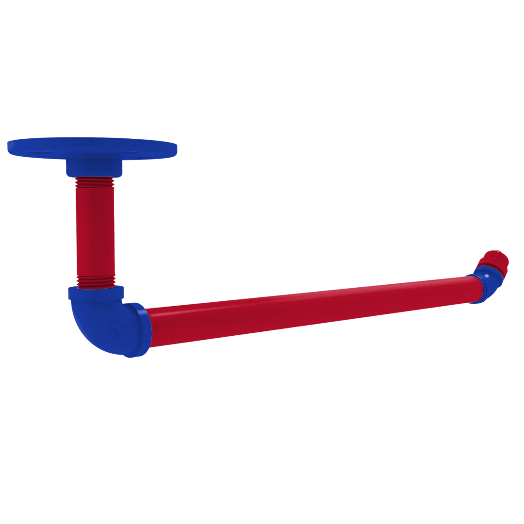 Hardwood Collection Under Cabinet Paper Towel Holder Detroit Edition