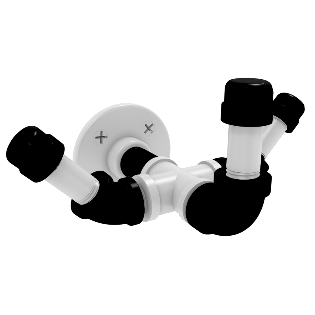 Hardwood Collection Tri-Hook Brooklyn Edition