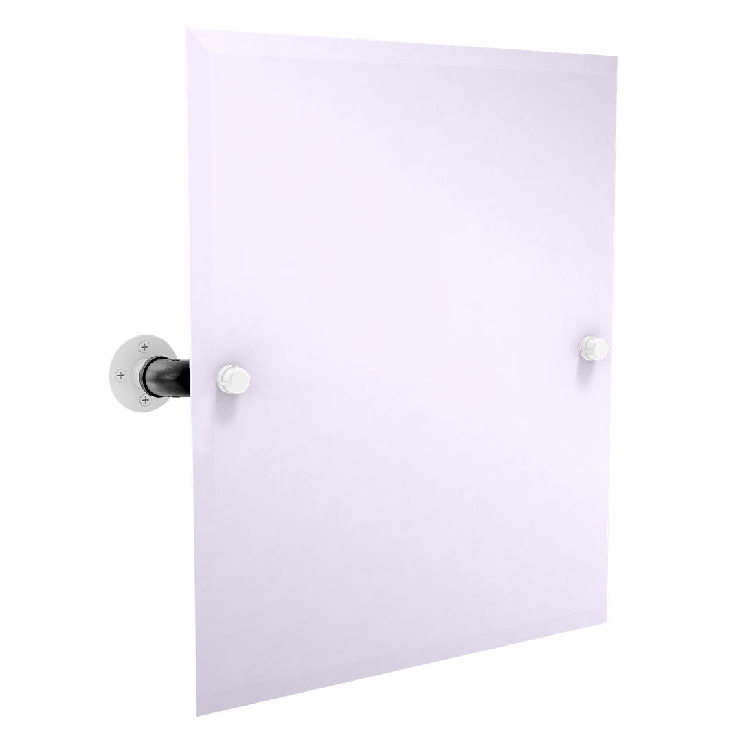 Hardwood Collection Frameless Rectangular Wall Mounted Tilt Mirror Brooklyn Edition