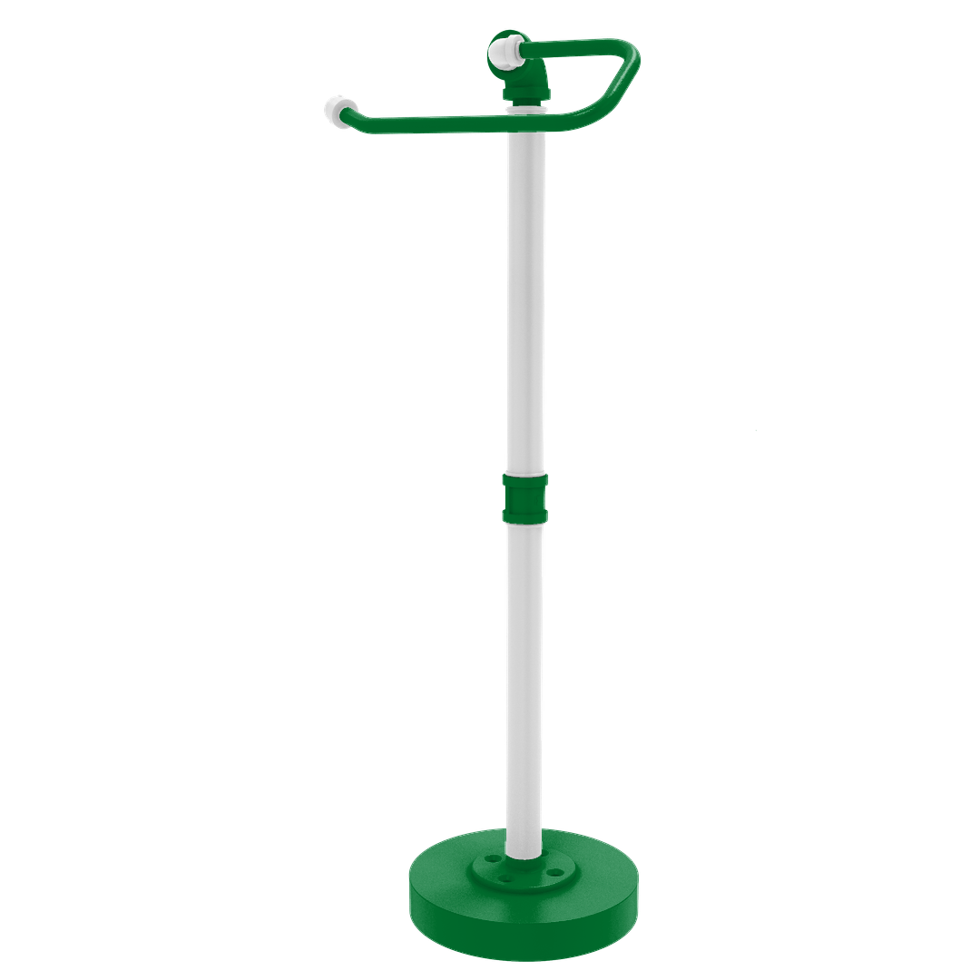 Hardwood Collection Freestanding Euro Style Toilet Tissue Stand Boston Edition