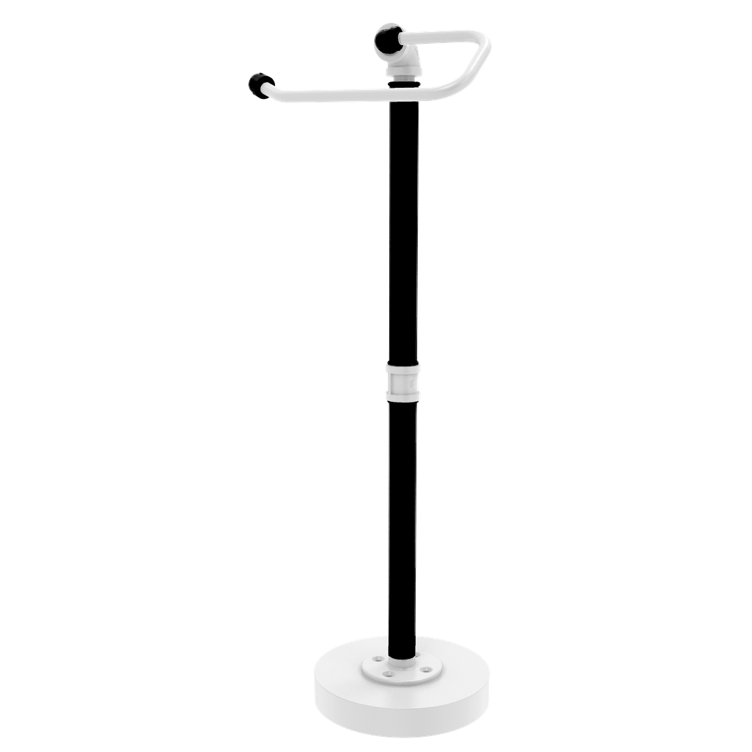 Hardwood Collection Freestanding Euro Style Toilet Tissue Stand Brooklyn Edition