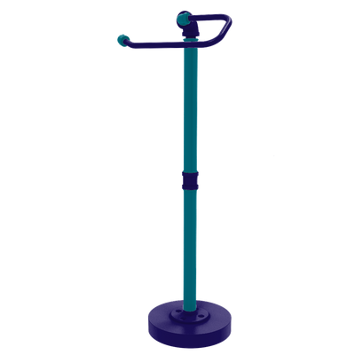 Hardwood Collection Freestanding Euro Style Toilet Tissue Stand Charlotte Edition