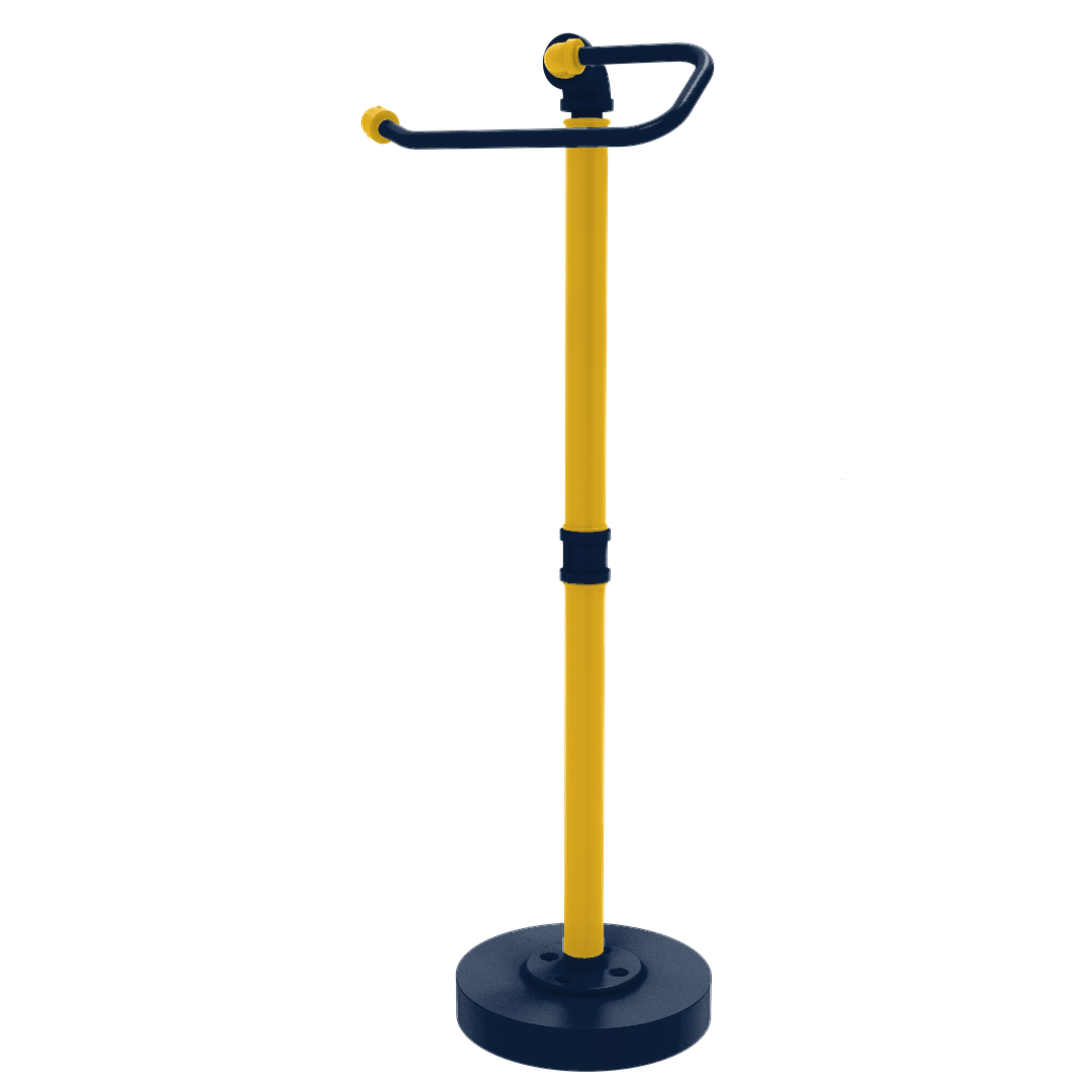 Hardwood Collection Freestanding Euro Style Toilet Tissue Stand Denver Edition