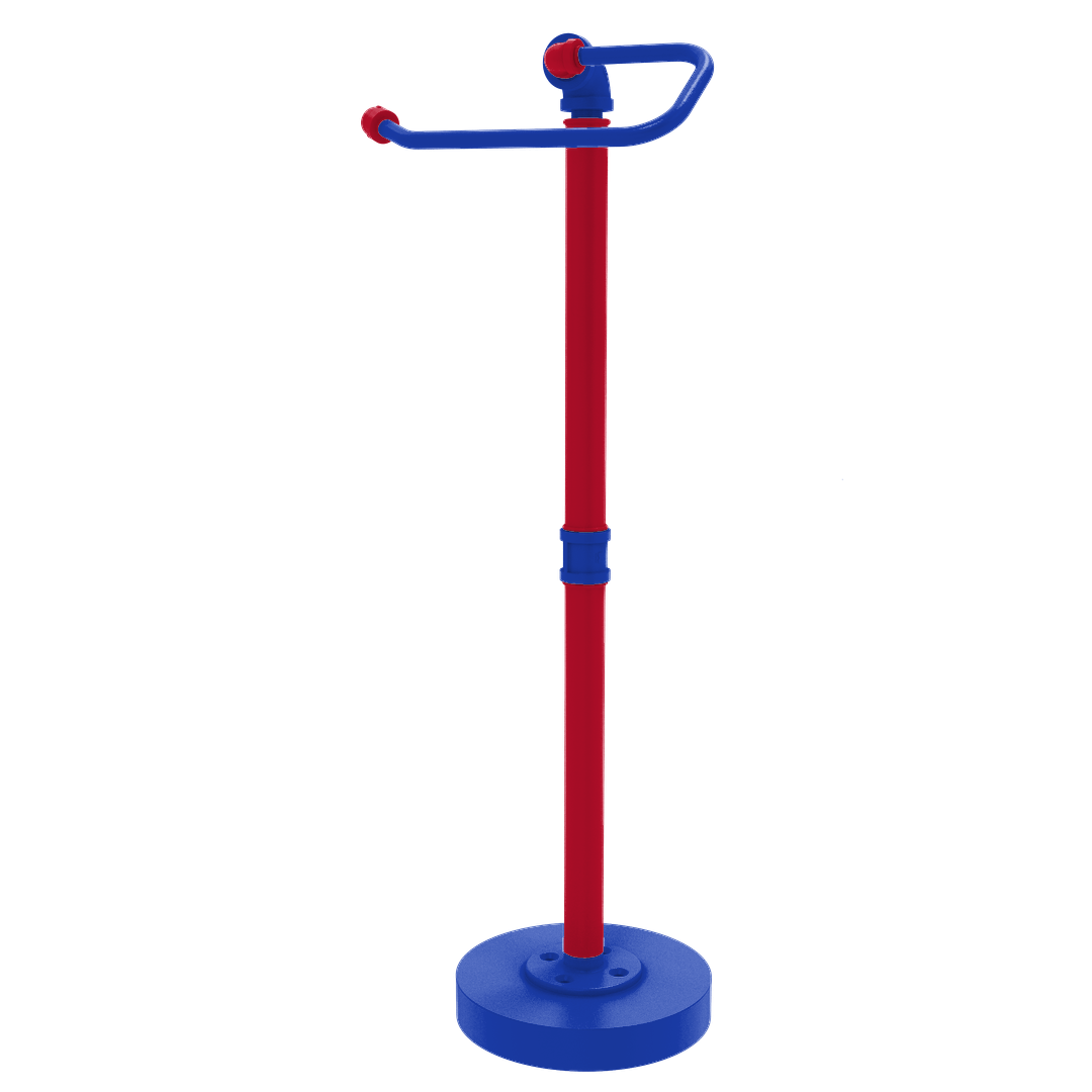 Hardwood Collection Freestanding Euro Style Toilet Tissue Stand Detroit Edition