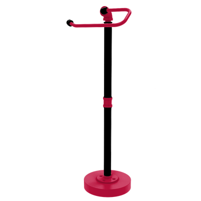 Hardwood Collection Freestanding Euro Style Toilet Tissue Stand Houston Edition