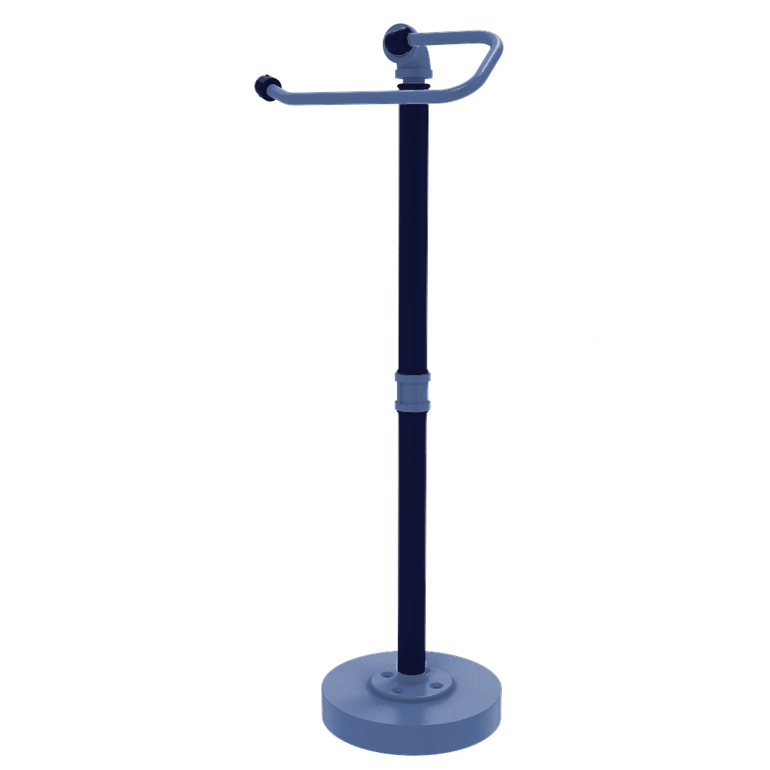 Hardwood Collection Freestanding Euro Style Toilet Tissue Stand Memphis Edition