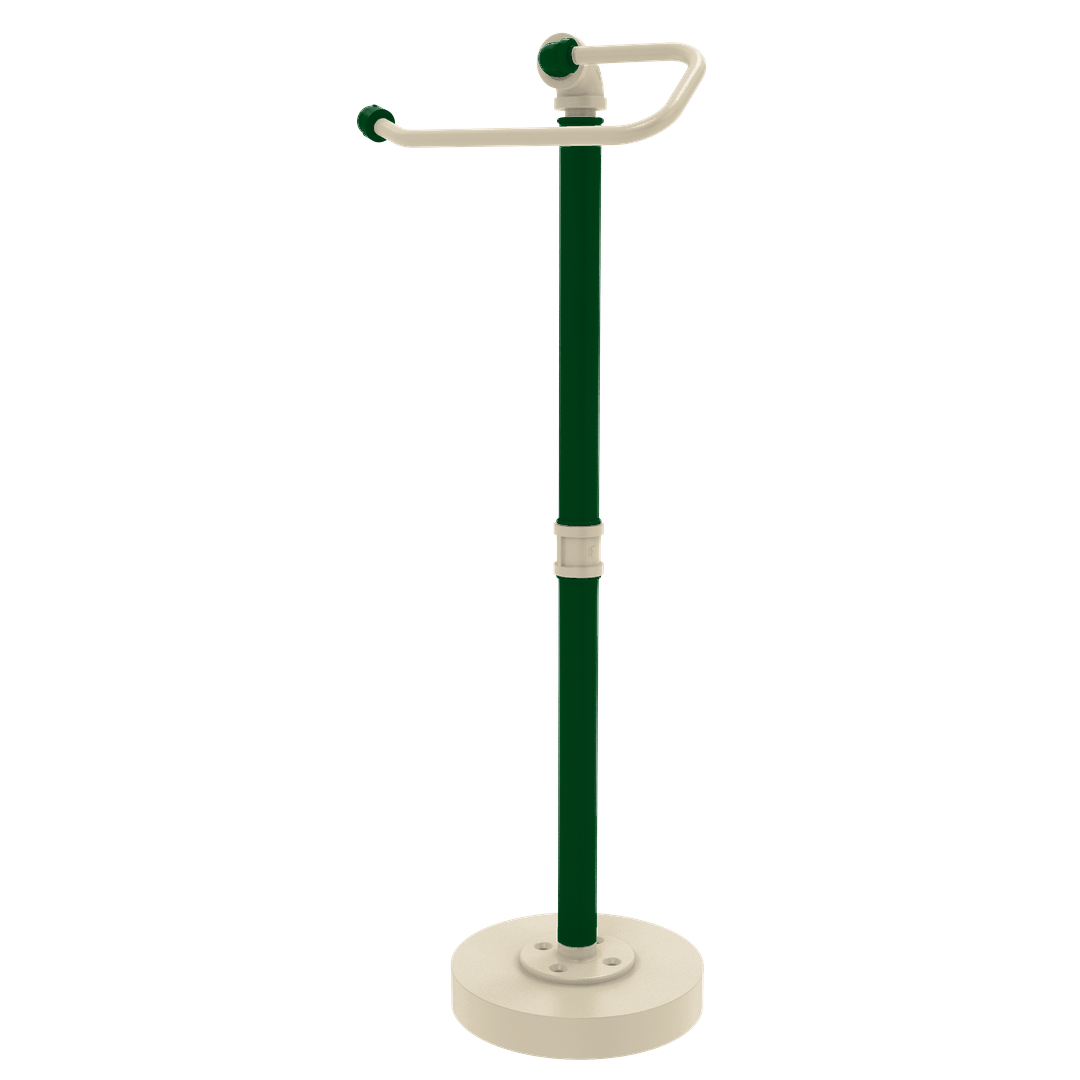 Hardwood Collection Freestanding Euro Style Toilet Tissue Stand Milwaukee Edition