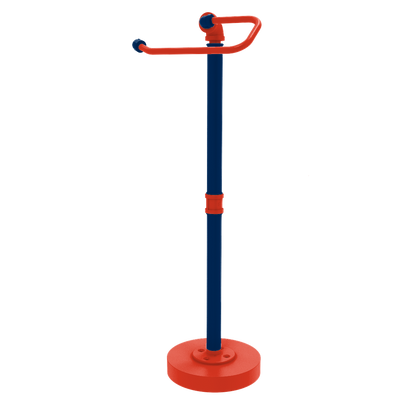 Hardwood Collection Freestanding Euro Style Toilet Tissue Stand Oklahoma City Edition