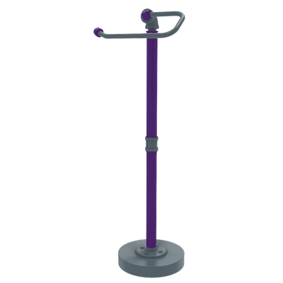 Hardwood Collection Freestanding Euro Style Toilet Tissue Stand Sacramento Edition