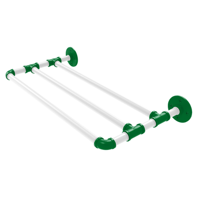 Hardwood Collection Wall Mounted Towel Shelf Boston Edition