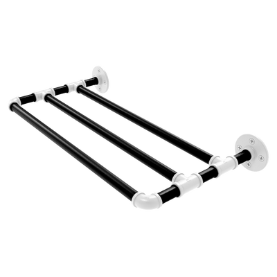 Hardwood Collection Wall Mounted Towel Shelf Brooklyn Edition
