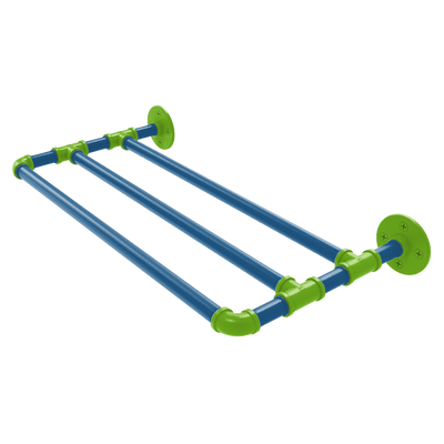 Hardwood Collection Wall Mounted Towel Shelf Minnesota Edition