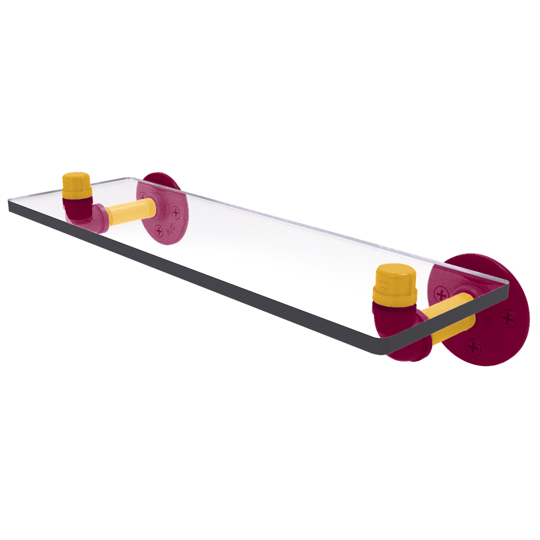 Hardwood Collection Glass Shelf Cleveland Edition