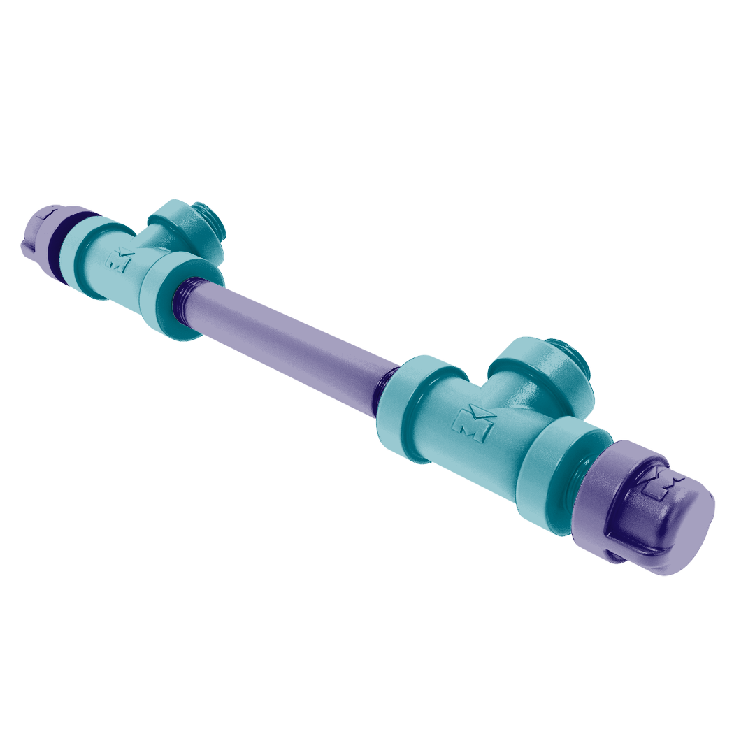 Hardwood Collection 7 Inch Overall Cabinet Pull Charlotte Edition