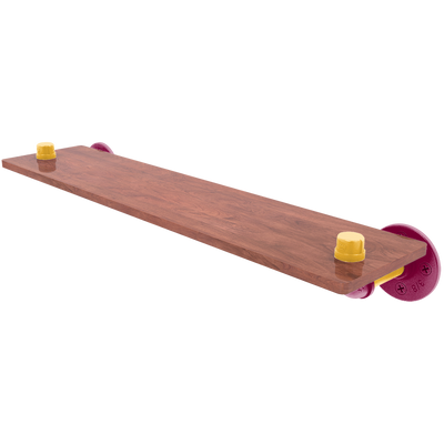 Hardwood Collection Wood Shelf Cleveland Edition