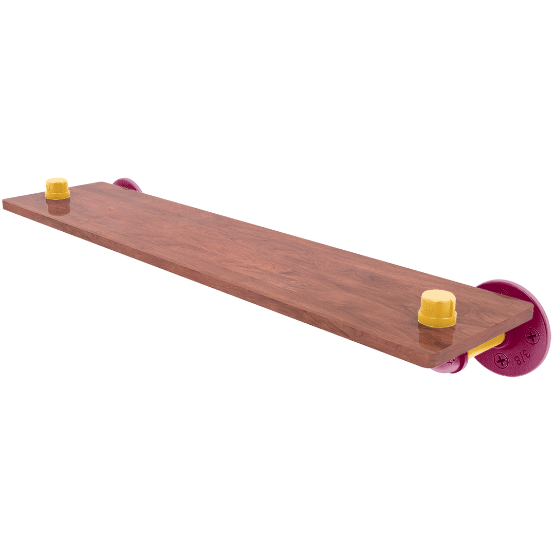 Hardwood Collection Wood Shelf Cleveland Edition