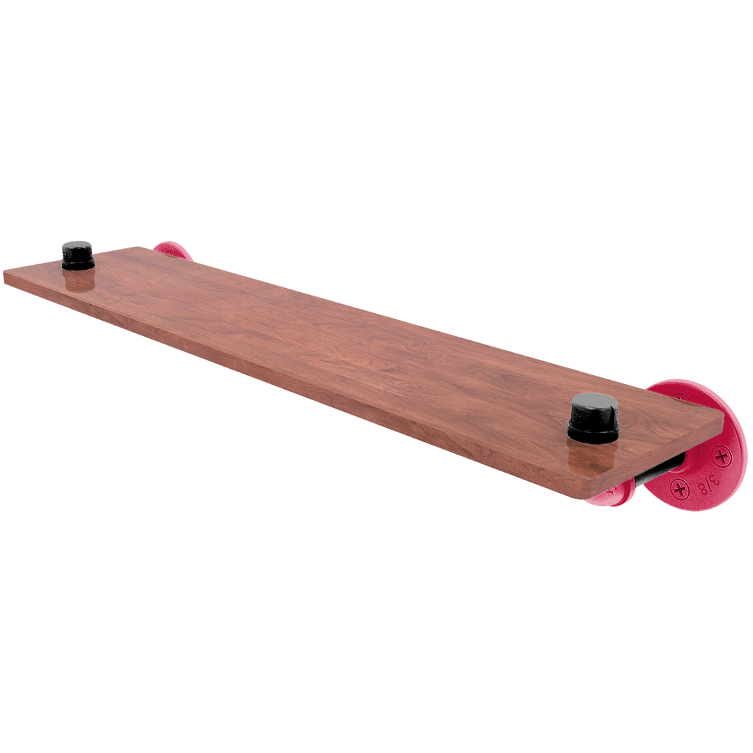 Hardwood Collection Wood Shelf Houston Edition
