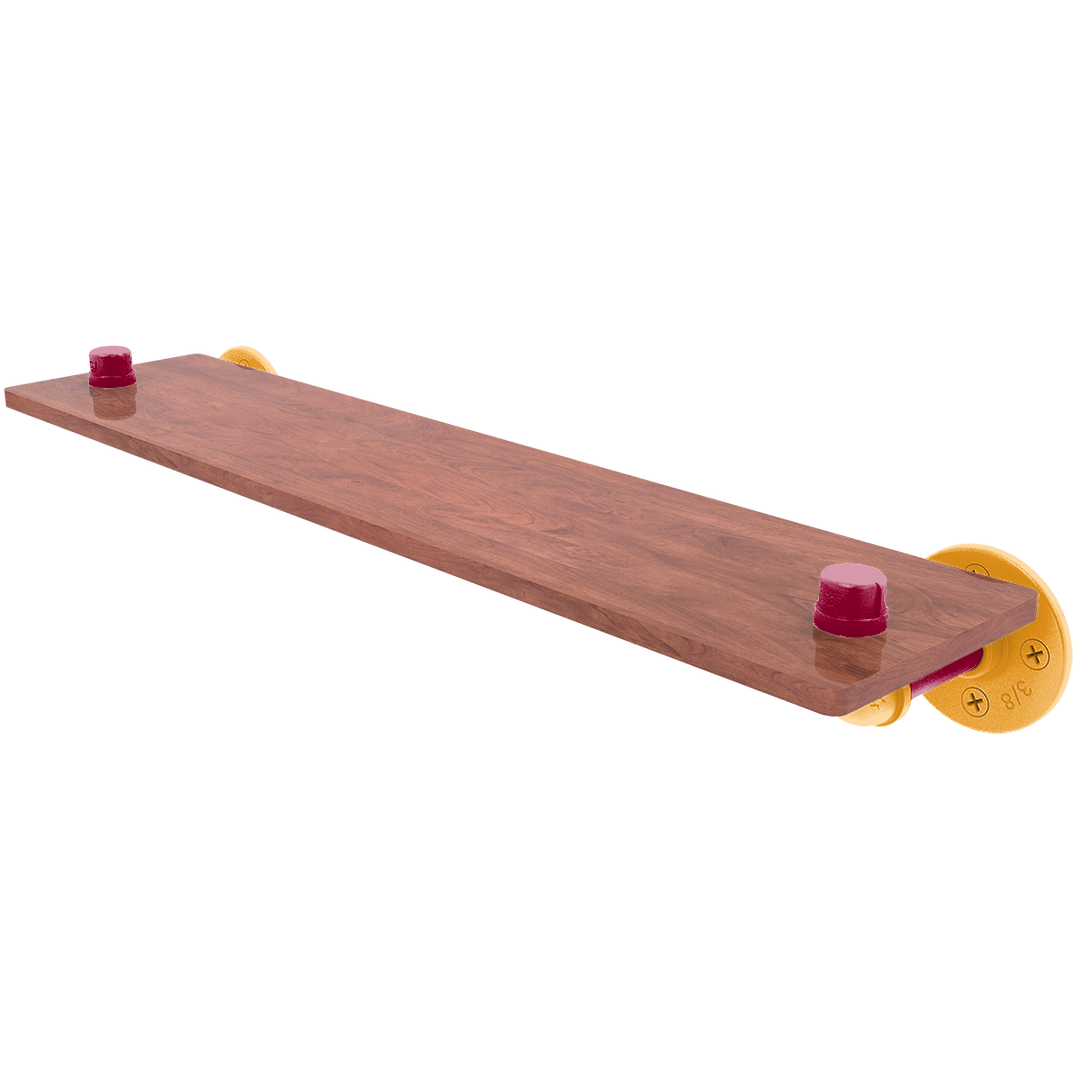 Hardwood Collection Wood Shelf Miami Edition