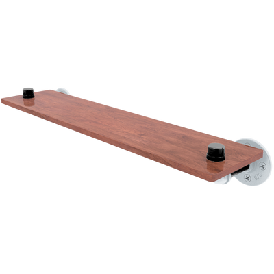 Hardwood Collection Wood Shelf San Antonio Edition