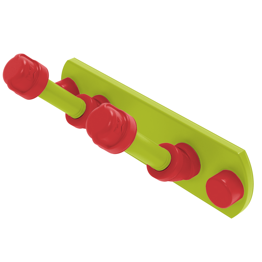 Hardwood Collection 2 Position Multi Hook Atlanta Edition