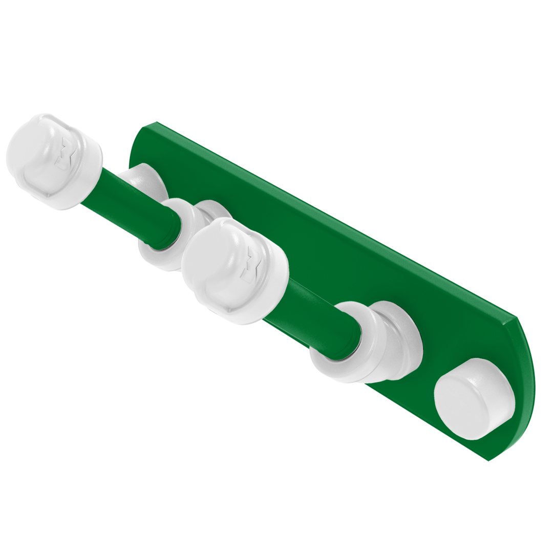 Hardwood Collection 2 Position Multi Hook Boston Edition