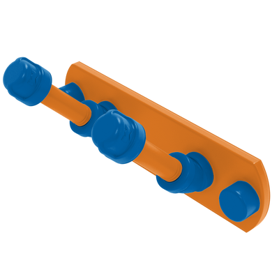 Hardwood Collection 2 Position Multi Hook New York Edition