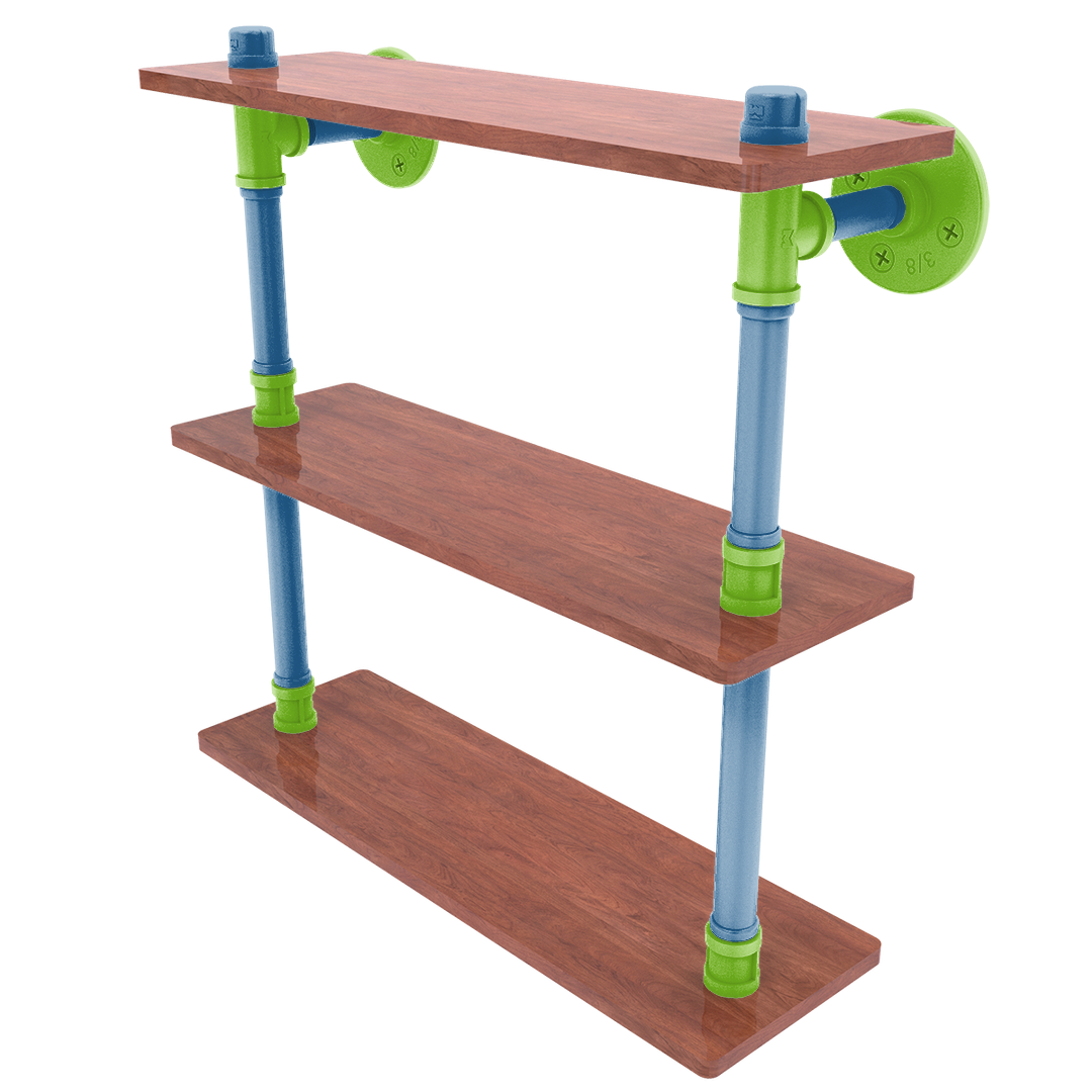 Hardwood Collection Ironwood Triple Shelf Minnesota Edition