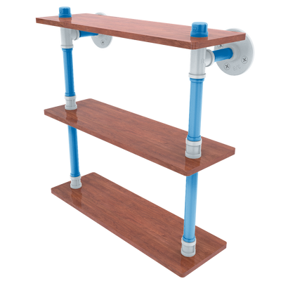 Hardwood Collection Ironwood Triple Shelf Orlando Edition
