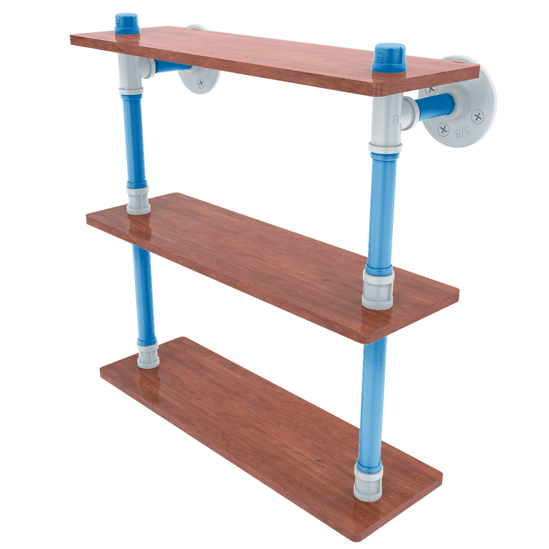 Hardwood Collection Ironwood Triple Shelf Orlando Edition
