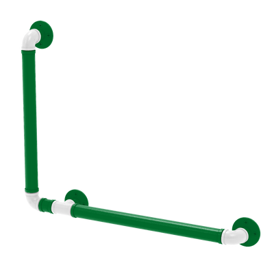 Hardwood Collection 90 Degree Grab Bar Left Hand Boston Edition