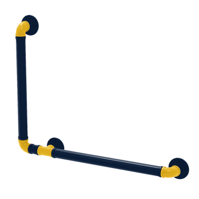 Hardwood Collection 90 Degree Grab Bar Left Hand Denver Edition