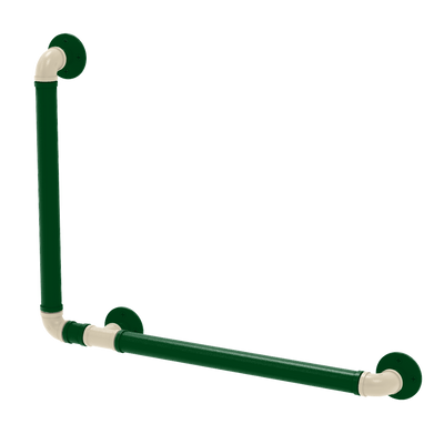 Hardwood Collection 90 Degree Grab Bar Left Hand Milwaukee Edition