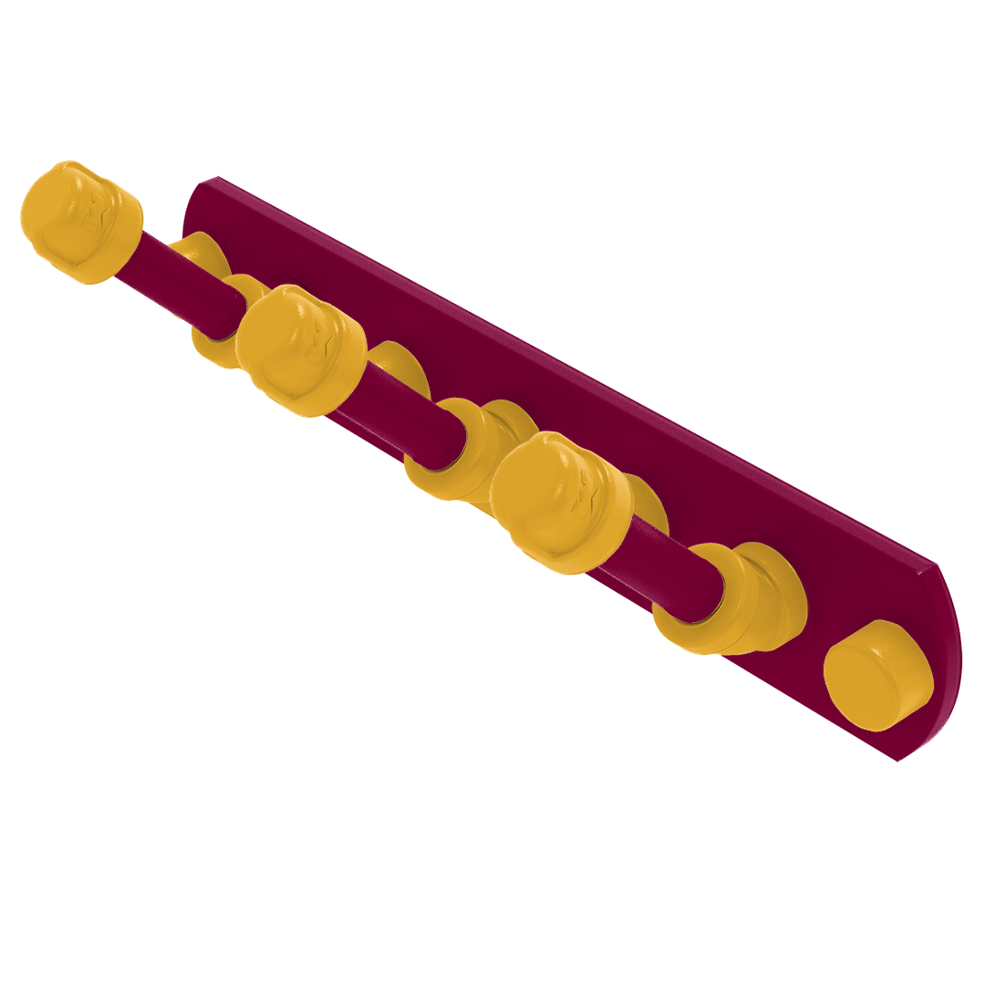 Hardwood Collection 3 Position Multi Hook Cleveland Edition