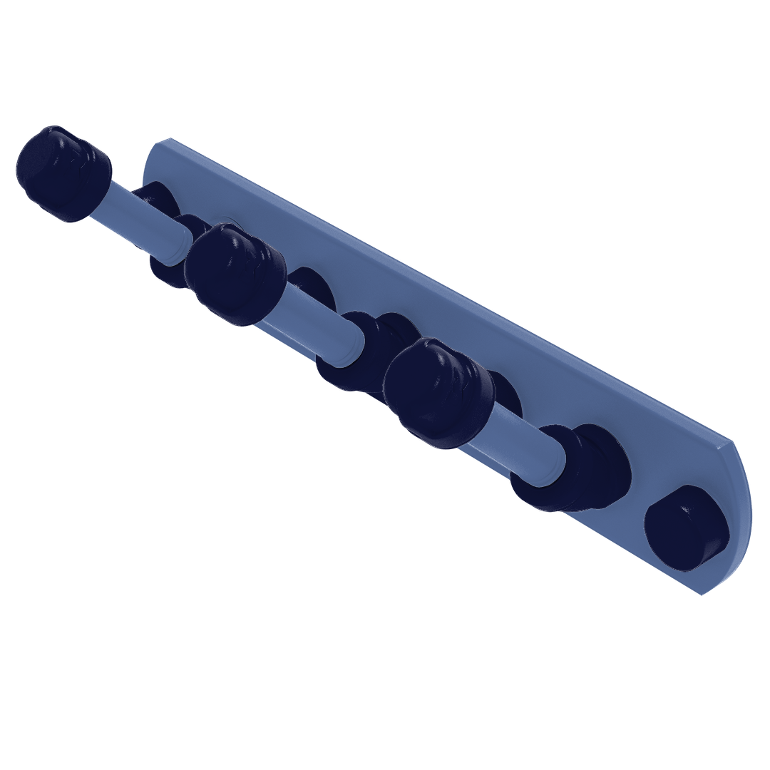 Hardwood Collection 3 Position Multi Hook Memphis Edition