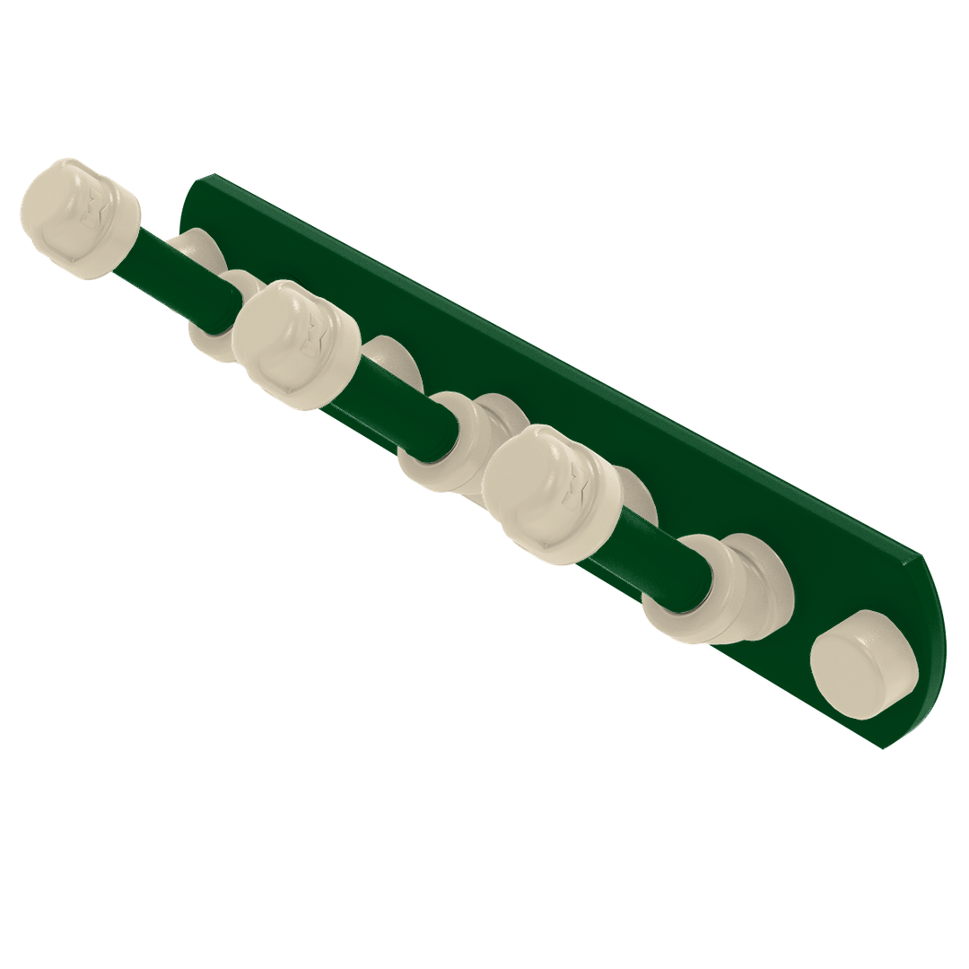 Hardwood Collection 3 Position Multi Hook Milwaukee Edition