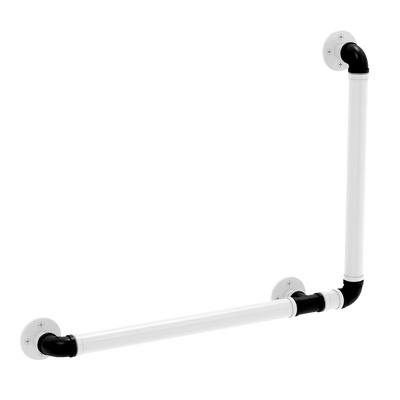 Hardwood Collection 90 Degree Grab Bar Right Hand Brooklyn Edition