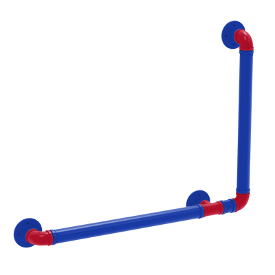 Hardwood Collection 90 Degree Grab Bar Right Hand Detroit Edition