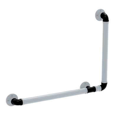 Hardwood Collection 90 Degree Grab Bar Right Hand San Antonio Edition