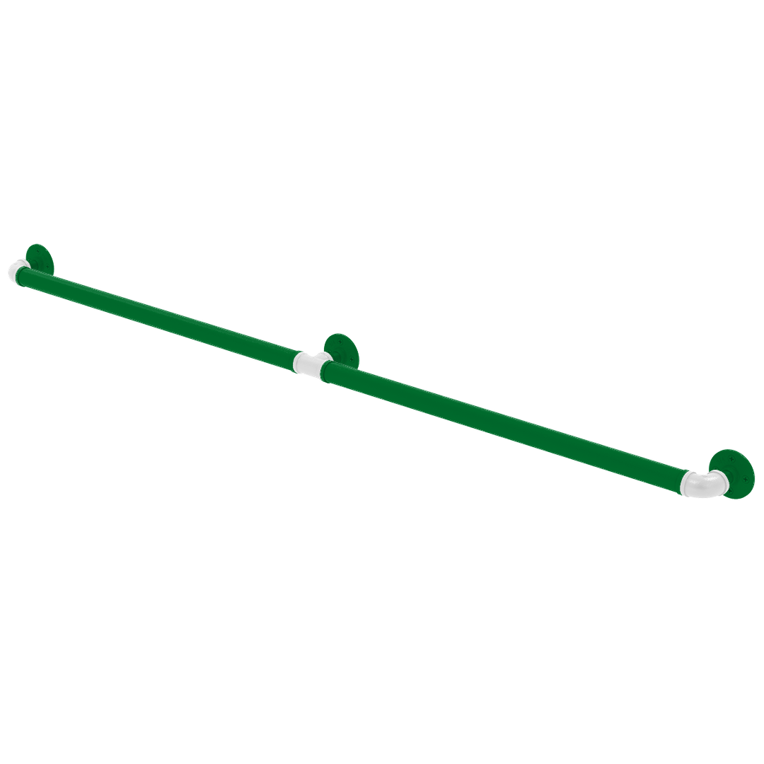 Hardwood Collection Extended 3 Post Grab Bar Boston Edition