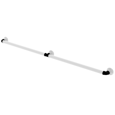Hardwood Collection Extended 3 Post Grab Bar Brooklyn Edition