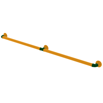 Hardwood Collection Extended 3 Post Grab Bar Utah Edition