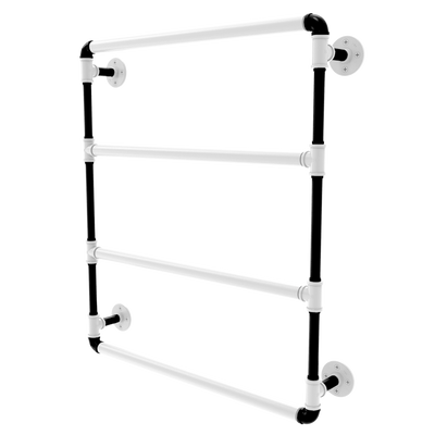 Hardwood Collection Wall Mounted Ladder Towel Bar Brooklyn Edition