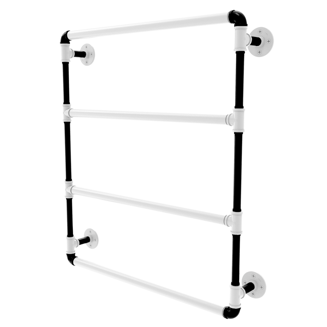 Hardwood Collection Wall Mounted Ladder Towel Bar Brooklyn Edition