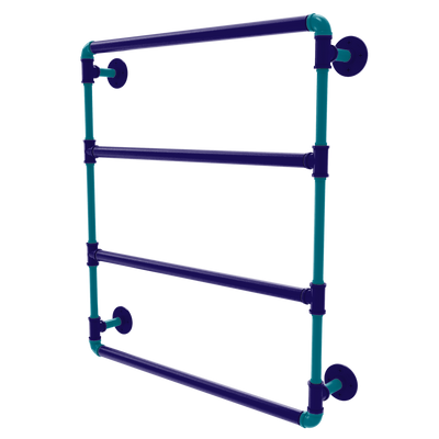 Hardwood Collection Wall Mounted Ladder Towel Bar Charlotte Edition