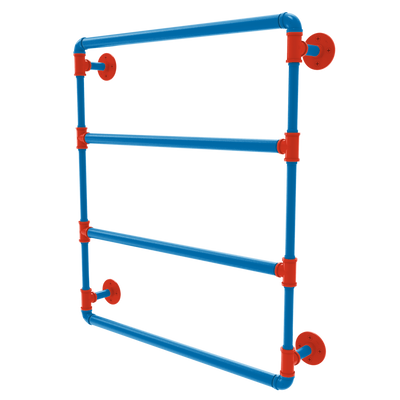 Hardwood Collection Wall Mounted Ladder Towel Bar Oklahoma City Edition