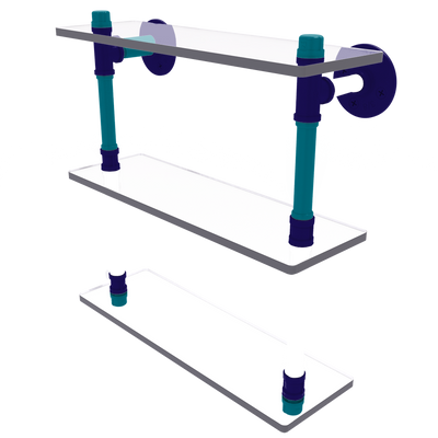 Hardwood Collection Triple Glass Shelf Charlotte Edition