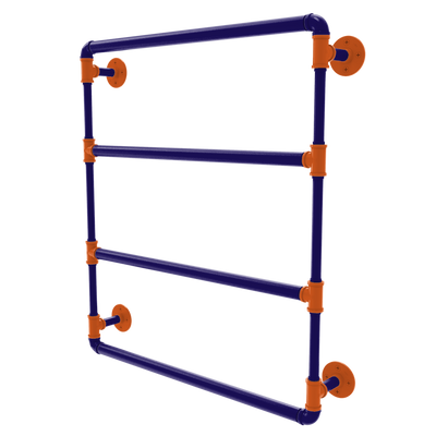 Hardwood Collection Wall Mounted Ladder Towel Bar Phoenix Edition