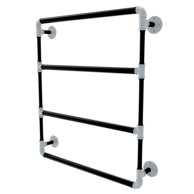 Hardwood Collection Wall Mounted Ladder Towel Bar San Antonio Edition